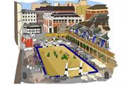 Artistic impression of Doom Bar London Beach Rugby event